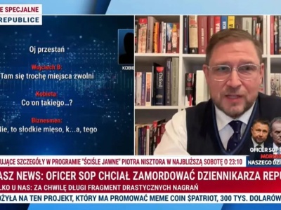 Płk Kozłowski o szokujących taśmach funkcjonariusza SOP: „Język rodem z grup przestępczych”