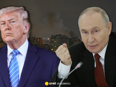 Rosja ostrzelała Ukrainę. Donald Trump broni Władimira Putina. 