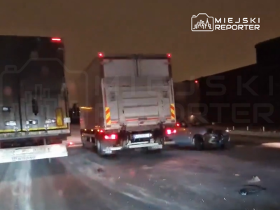 Zablokowane pasy na A2 i kolejne zdarzenie na S2. Trudny poranek kierowców