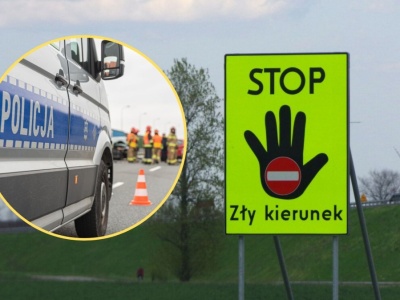 87-latek wjechał na A4 pod prąd i doprowadził do 
