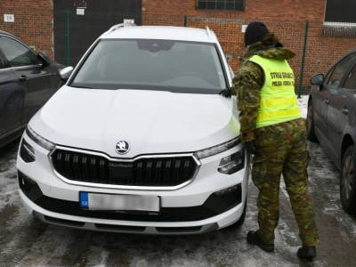 Wypożyczone auto okazało się kradzione. Interwencja Straży Granicznej w Zgorzelcu