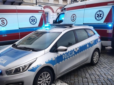 Zaatakował ratownika medycznego, który udzielał mu pomocy