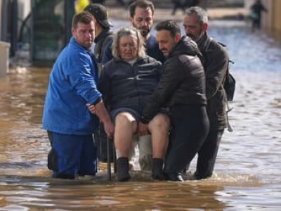 Gwałtowne powodzie w Portugalii i Hiszpanii