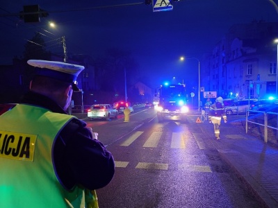 Z ostatniej chwili: Zderzenie aut na Krakowskiej. Wszystkie służby w akcji – foto