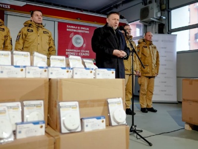 140 tysięcy czujek dymu i czadu dla obywateli. Kto może je otrzymać?