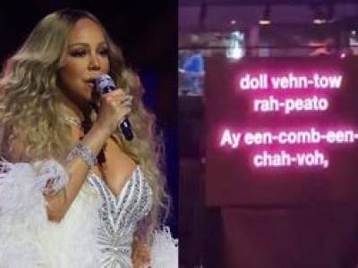 Mariah Carey zaśpiewała na otwarciu igrzysk, ale NIE ZNAŁA TEKSTU?! Pomógł jej... prompter  (WIDEO)