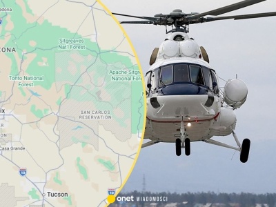Tajemniczy lot rosyjskiego Mi‑171E. Śmigłowiec zauważony nad USA