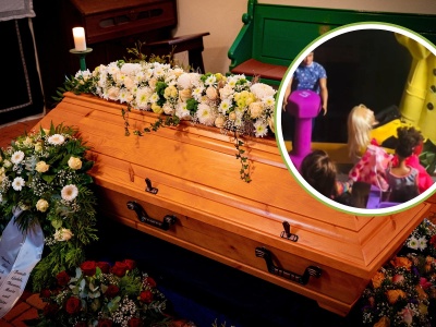 Dzieci bawiły się w pogrzeb. Lalka miała trumnę z buta. 