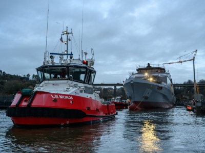 Francja: Kadłub pierwszego patrolowca oceanicznego PH zwodowany