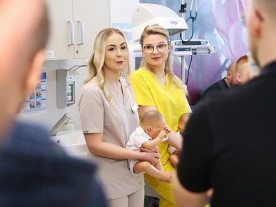 Przyszli rodzice zapoznali się z blokiem porodowym na Czarnowie