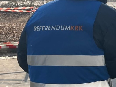 Atak na wolontariusza zbierającego podpisy pod referendum (Video)