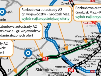 Coraz bliżej rozbudowy autostrady A2 między Łodzią a Warszawą. „Wchodzimy w kluczowy etap”