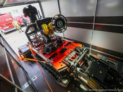 Robot TEC 800 trafił do krakowskich strażaków (Galeria)