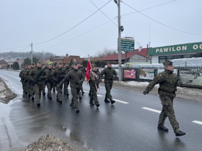 Podążali szlakiem powstańców styczniowych w hołdzie poległym w bitwie pod Słupczą
