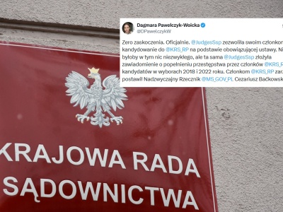 Pawełczyk-Woicka o wyborach do KRS i stanowisku 