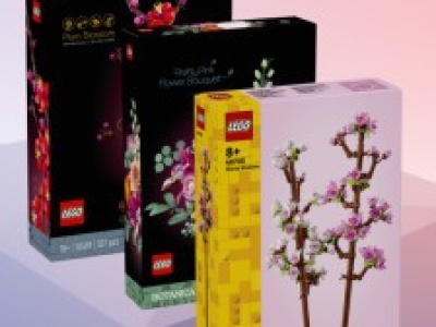 Miłość trwała jak bukiet z LEGO. Kwiatowe zestawy i ozdoby na walentynki już od 39 zł