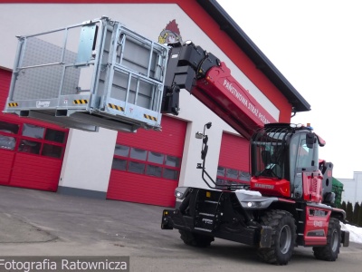 Ładowarka Manitou w JRG Jarosław. Pierwsza taka w kraju