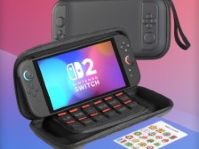 Etui do konsoli Nintendo Switch 2 HSIEHMIEN Slim ze slotami na gry za 29 zł w Amazon PL