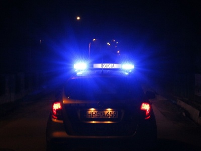 Wypadek w Moskorzewie. Uwaga, drogi są śliskie