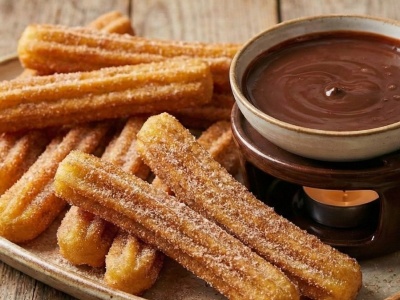 ​Hiszpańskie churros z gęstą czekoladą. Iberyjska propozycja na tłusty czwartek