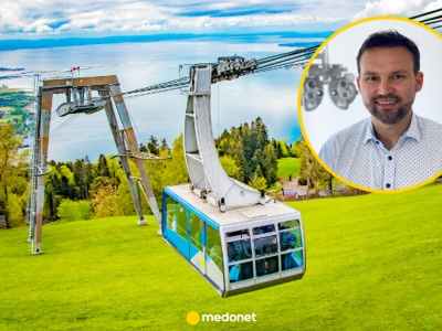 Ma gabinet lekarski nad Jeziorem Bodeńskim, pracuje 20 godzin w tygodniu. 