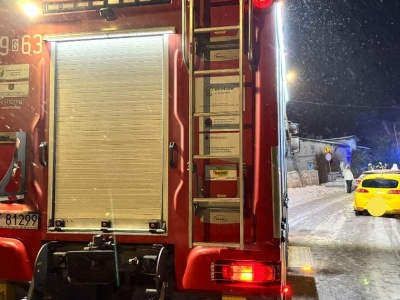 W środku nocy strażacy ratowali ludzi z wypadku. Spotkało ich coś okropnego