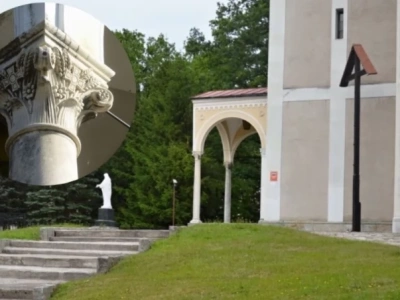 Na Dolnym Śląsku można zobaczyć kolumny z odkopanych Pompejów, które mają ponad 2000 lat. Posłużyły do zbudowania kościoła