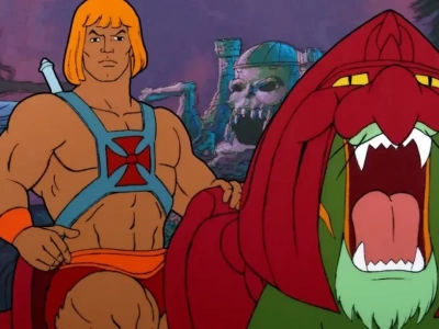 Bojowy kot He-Mana robi wrażenie. Jest też spot filmu Władcy Wszechświata