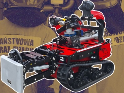 Nowy robot strażaków z Krakowa to gamechanger. Wygląda jak bojowy Wall-E