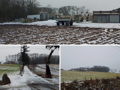 „Nie mogę postawić obory ani paneli”. Rolnik z Wielkopolski uwięziony na wzgórzu