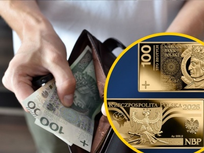 Wygląda jak banknot, ale to moneta. Złote 100 złotych od jutra w obiegu