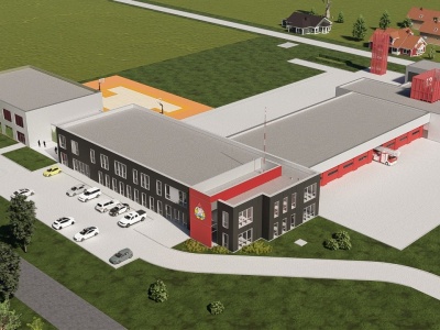 Nowa strażnica KP PSP powstanie pod Nysą. Tak będzie wyglądała