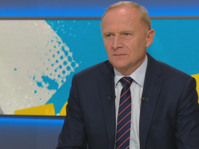 Wiceminister MSWiA Czesław Mroczek w 