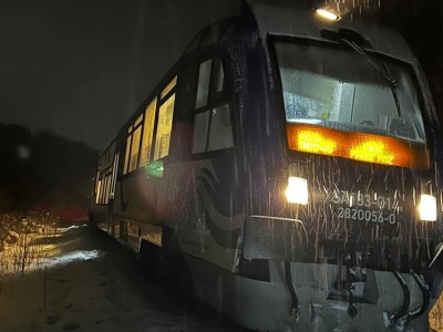 Pociąg osobowy uderzył w łosia. Interweniowały służby
