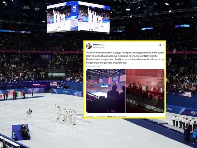 280 euro za bilet na IO. Tyle widziała. 