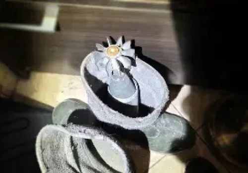 Pocisk moździerzowy w gumowcu. Niecodzienne odkrycie listonosza