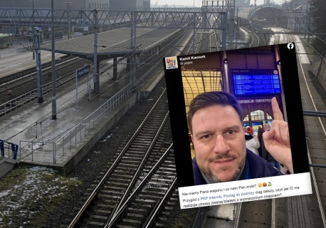 Chciał wrócić pociągiem. Tę podróż zapamięta na długo. 