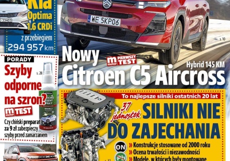 Stronniczy przegląd prasy: MOTOR nr 07/2026. Test Citroëna C5 Aircross