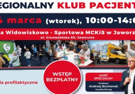 Regionalny Klub Pacjenta w Jaworznie. Darmowe badania, porady lekarzy