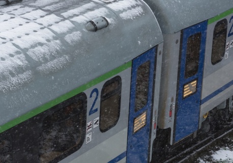 Pożar pociągu osobowego w Łódzkiem. Ewakuowano 200 osób