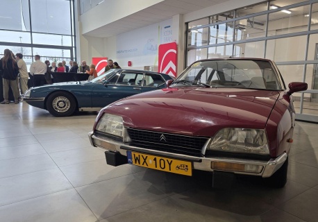 Marka Citroën świętowała urodziny André Citroëna w Warszawie. Wystawa modeli SM i CX