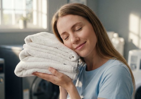 Moje ręczniki nigdy nie były tak miękkie. Dolewam do prania dosłownie parę kropel