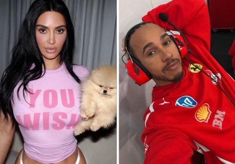 Kim Kardashian i Lewis Hamilton są parą? Paparazzi przyłapali ich na pocałunku