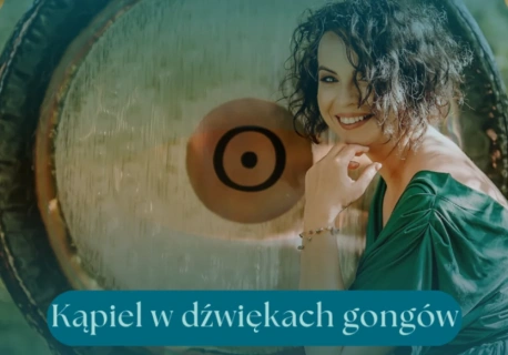 Kąpiel w dźwiękach gongów w Amrita Jaigeet – Joga Kundalini.