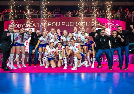 Puchar Polski kobiet 2026 w siatkówce. Budowlani Łódź z trofeum