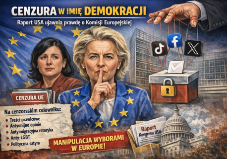 Cenzura w imię demokracji. Raport USA odsłania prawdziwą twarz Komisji Europejskiej