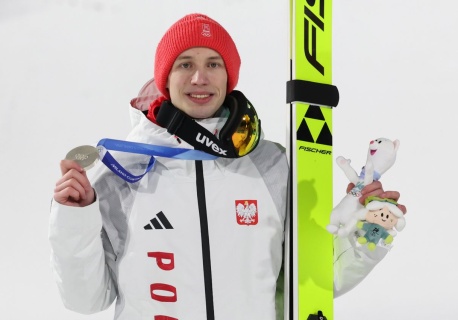 Wiadomo, kto wręczył Tomasiakowi medal. Piękne sceny