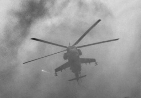 Katastrofa ukraińskiego śmigłowca Mi-24. Załoga wykonywała lot bojowy