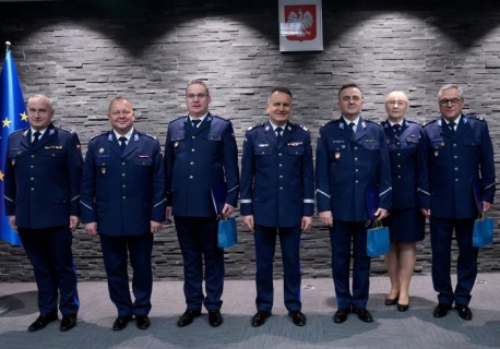 Uroczyste powierzenie obowiązków służbowych – awanse w sądeckiej komendzie