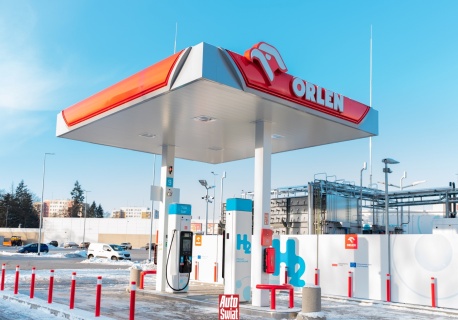 Orlen otworzył piątą stację z wodorem. Paliwo można zatankować w Pile